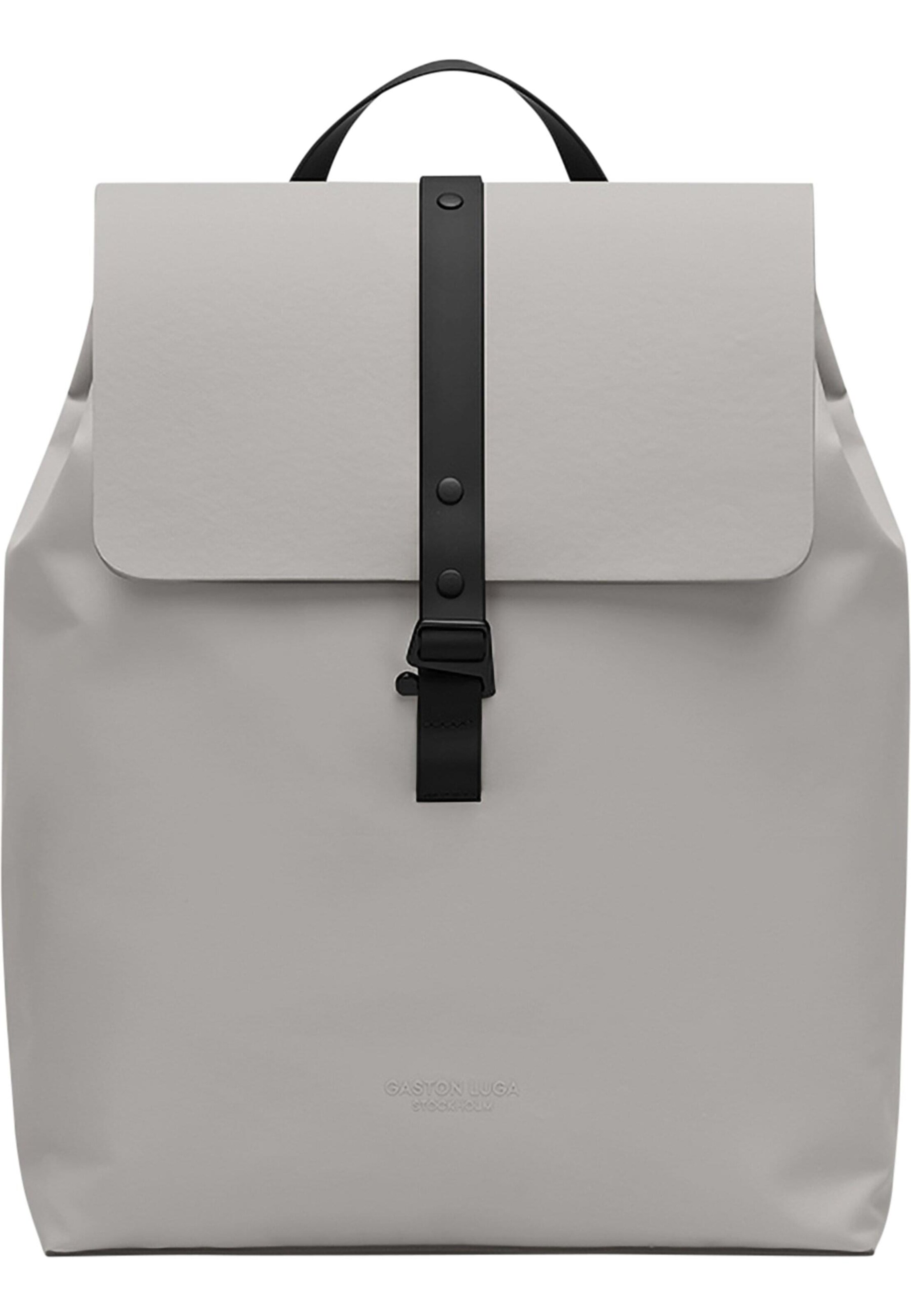 Gaston Luga Rucksack 'Däsh' in Grau: Vorderseite