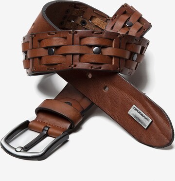 CIPO & BAXX Belt in Brown: front