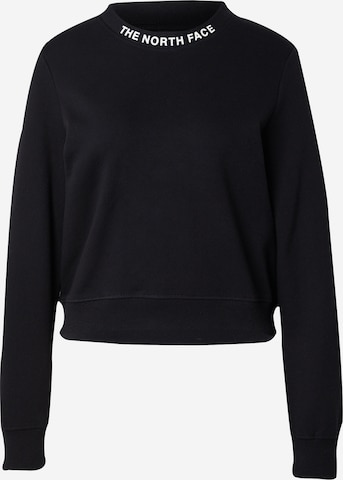 THE NORTH FACE Sweatshirt 'ZUMU' in Zwart: voorkant