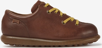 CAMPER Lace-Up Shoes 'Twins' in Brown