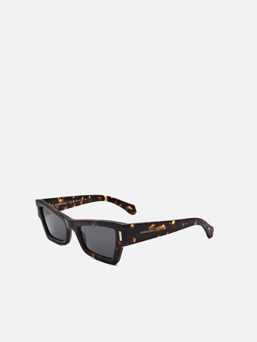 FERRAGAMO Sonnenbrille 'Ferragamo SF2006S Gradient transparent dark red 53/23/140 Women Sunglasses'‌‌‌‌ in Braun