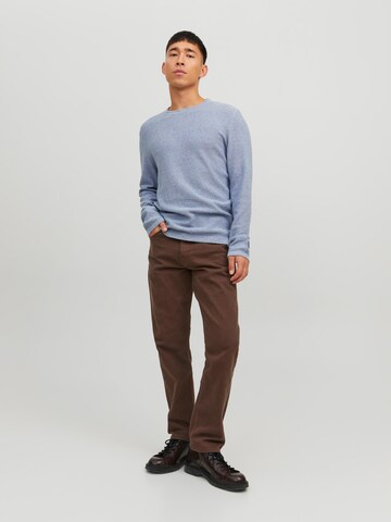 JACK & JONES Sweater 'Gustav' in Blue