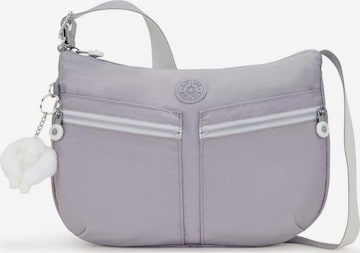 KIPLING - Mala de ombro 'IZELLAH' em cinzento: frente