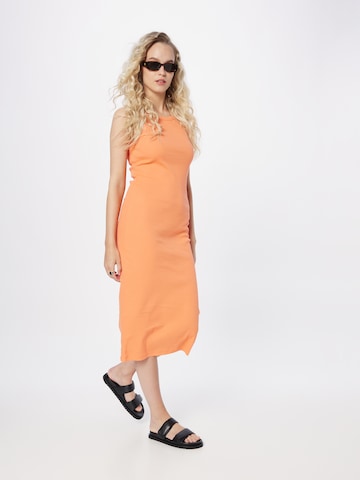 MSCH COPENHAGEN Obleka 'Rasmia' | oranžna barva