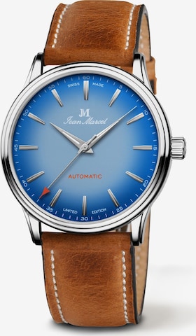 Montre à affichage analogique Jean Marcel en argent : devant