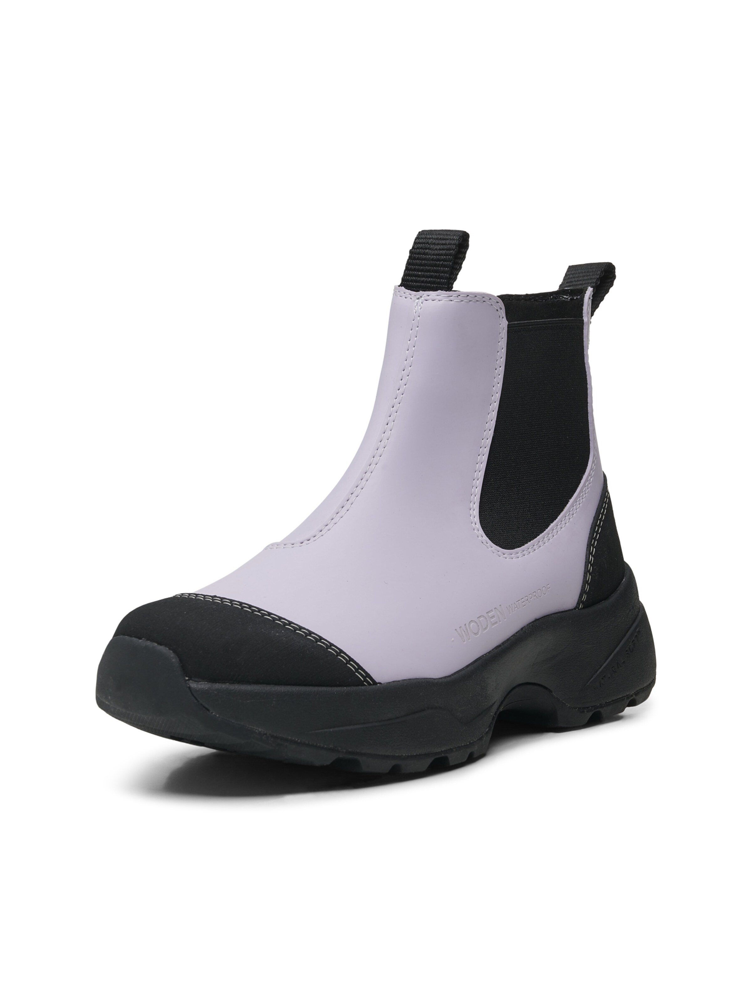 WODEN Chelsea Boots 'Siri' in Lila: Vorderseite