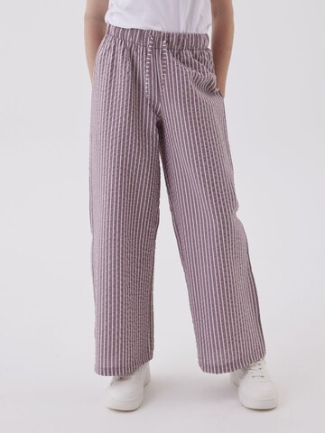 NAME IT Regular Pants in Purple: front