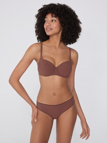 Tezenis T-shirt Bra in Brown