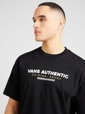 VANS - Camiseta en negro