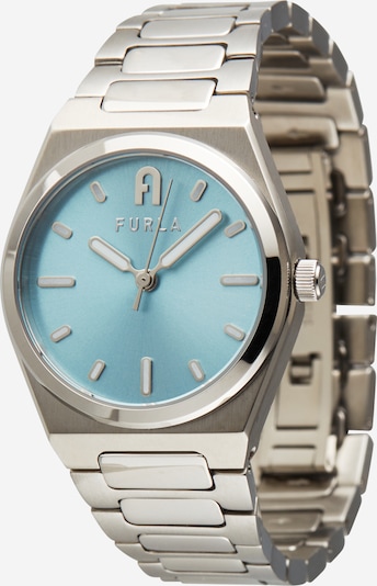 Analoginis (įprasto dizaino) laikrodis iš FURLA, spalva – žalsvai mėlyna / sidabrinė, Prekių ap žvalga
