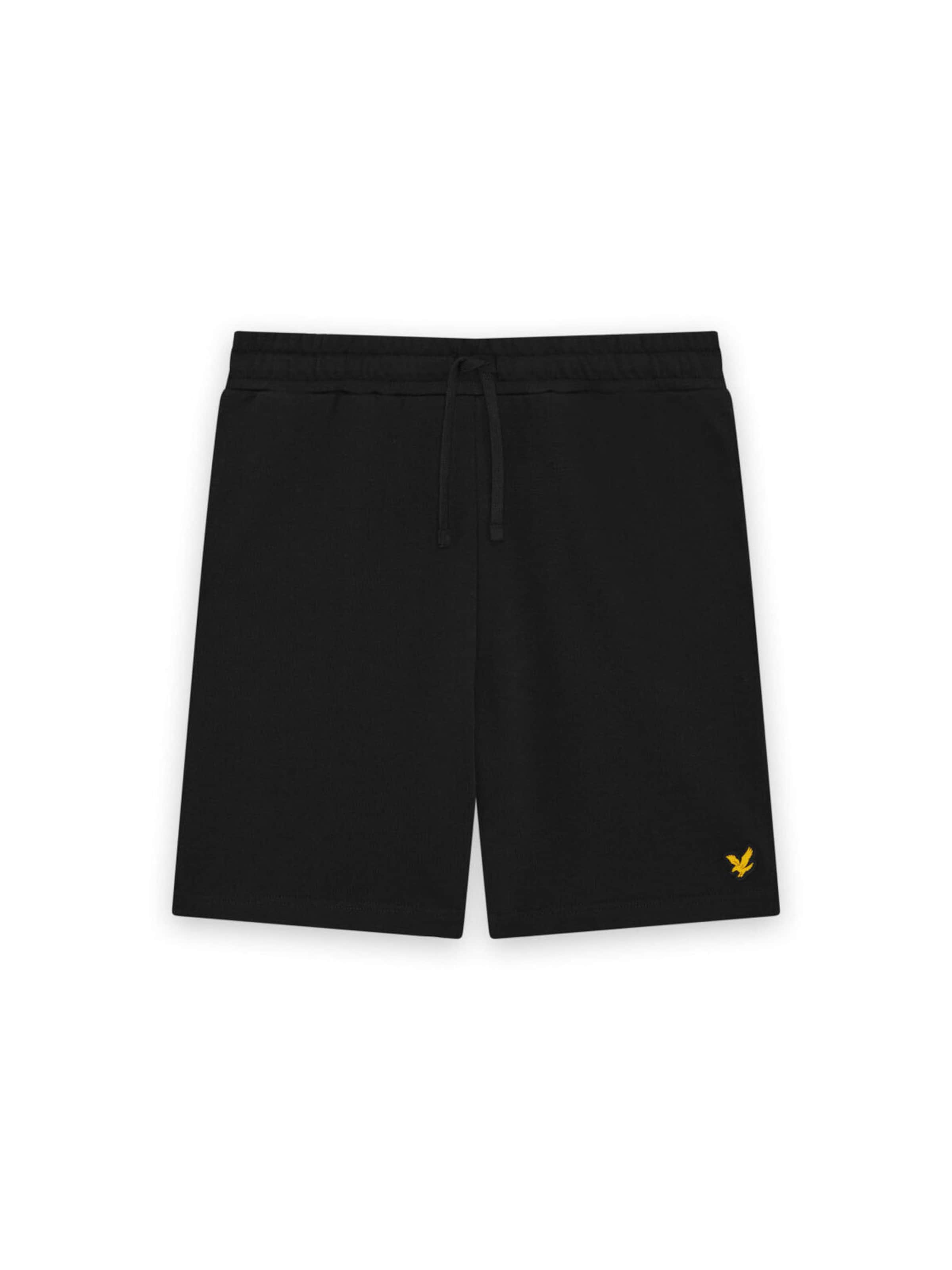 Regular Pantalon Lyle & Scott en noir : devant
