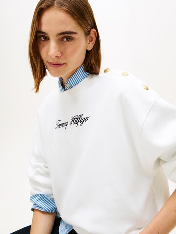 TOMMY HILFIGER Sweatshirt in Weiß