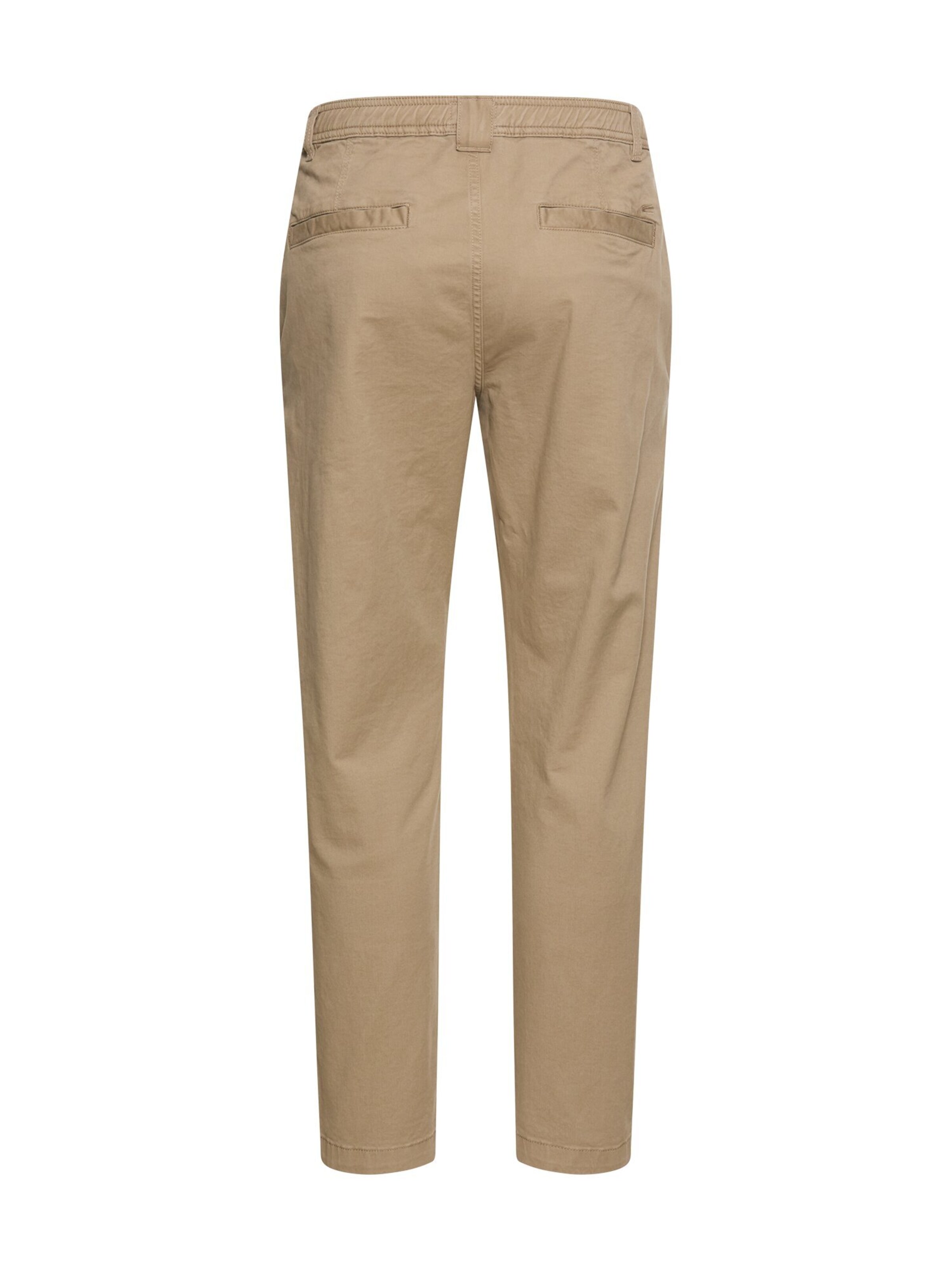 CAMEL ACTIVE - Loosefit Pantalón plisado en beige