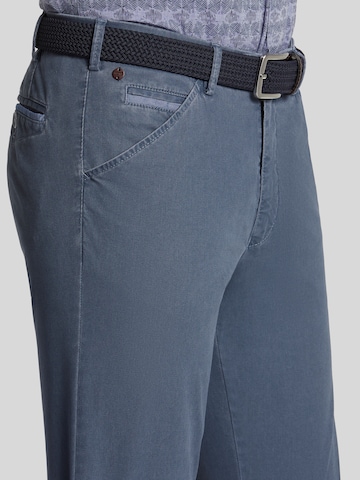 Regular Pantalon à pince Meyer Hosen en bleu