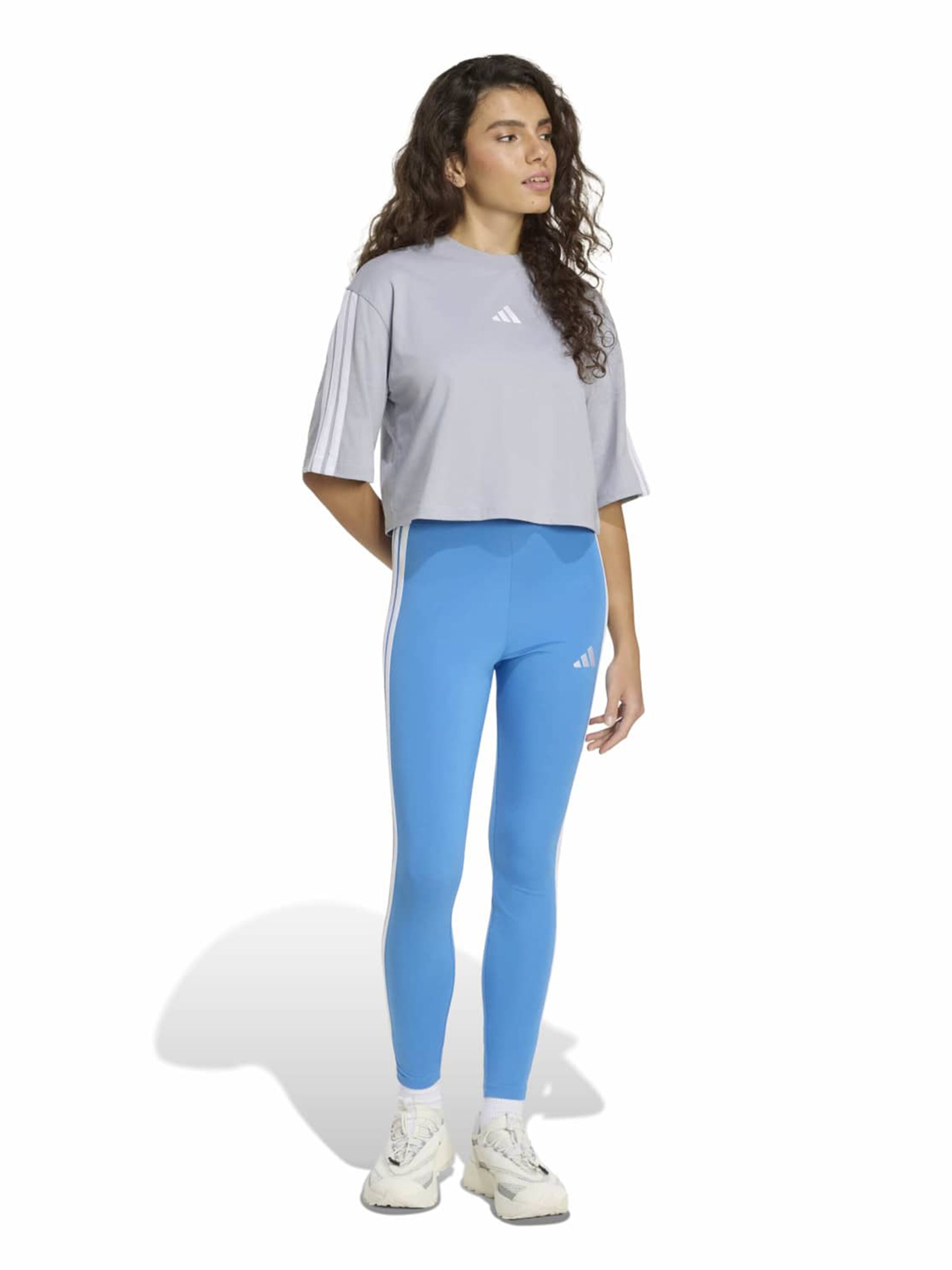 Skinny Pantaloni sport 'Essentials' de la ADIDAS SPORTSWEAR pe albastru