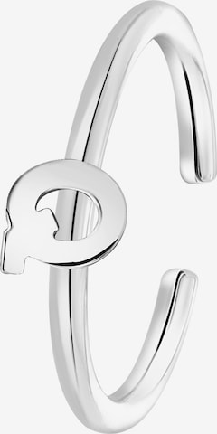 Lucardi Ring in Silber: Vorderseite