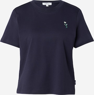 s.Oliver Shirt in Blue: front