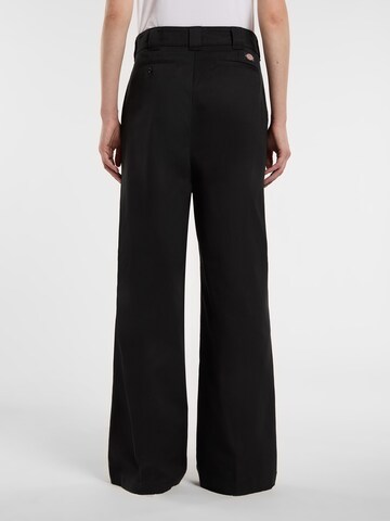 Regular Pantalon 'WIDE LEG' DICKIES en noir