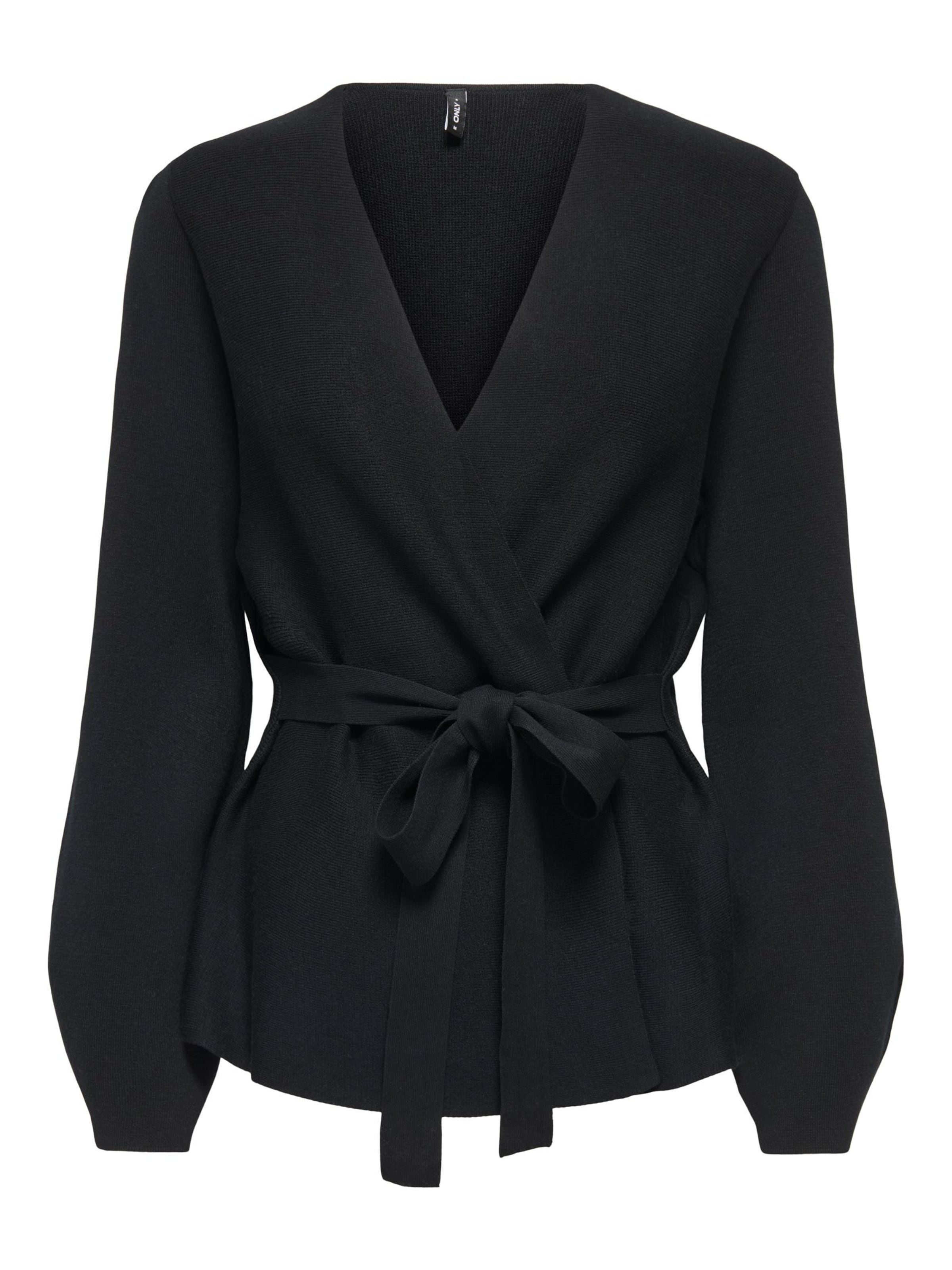 ONLY Knit cardigan 'ONLElea' in Black: front