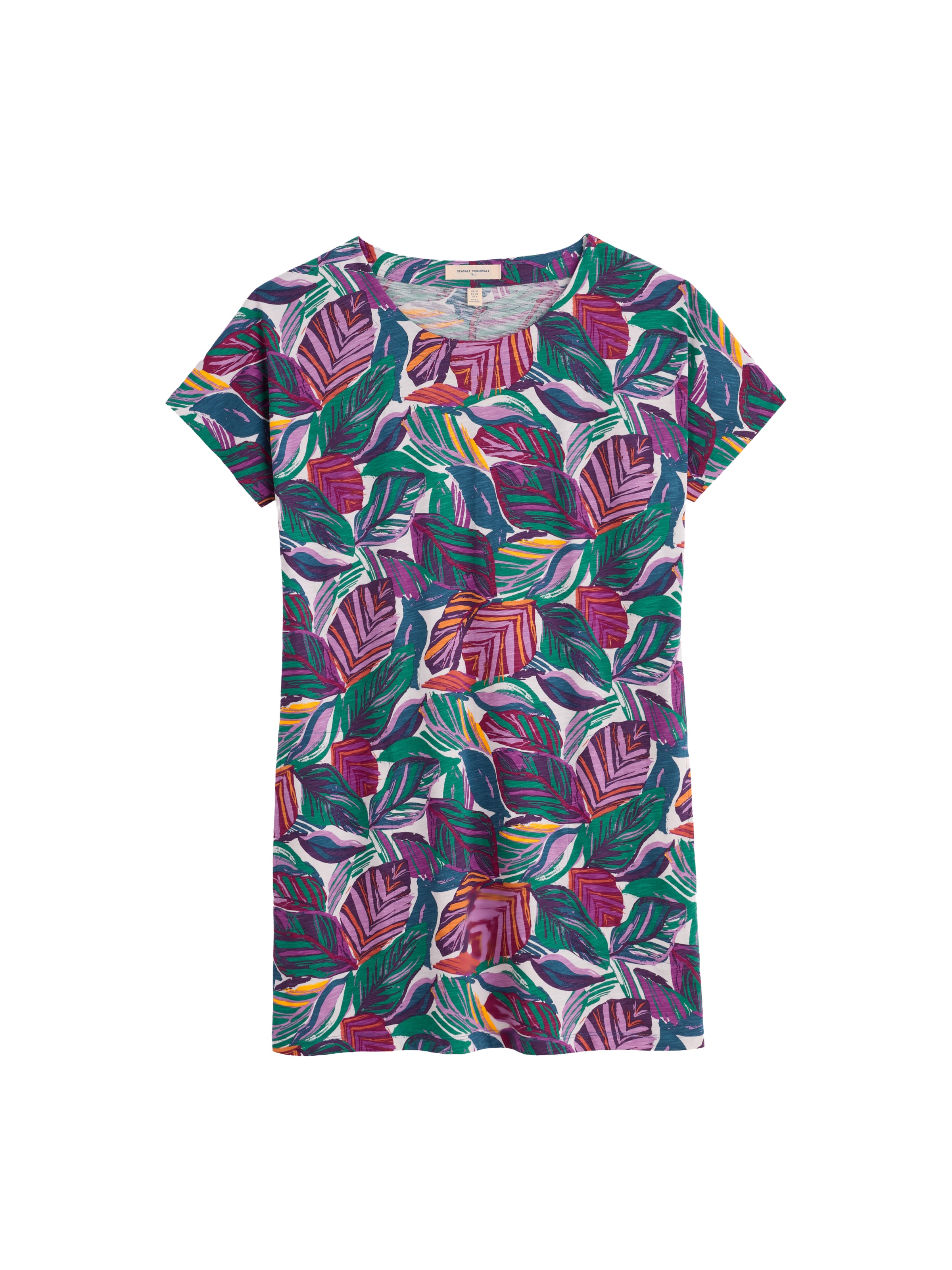Seasalt Cornwall Shirt 'Ocean Gaze' in Purple: front