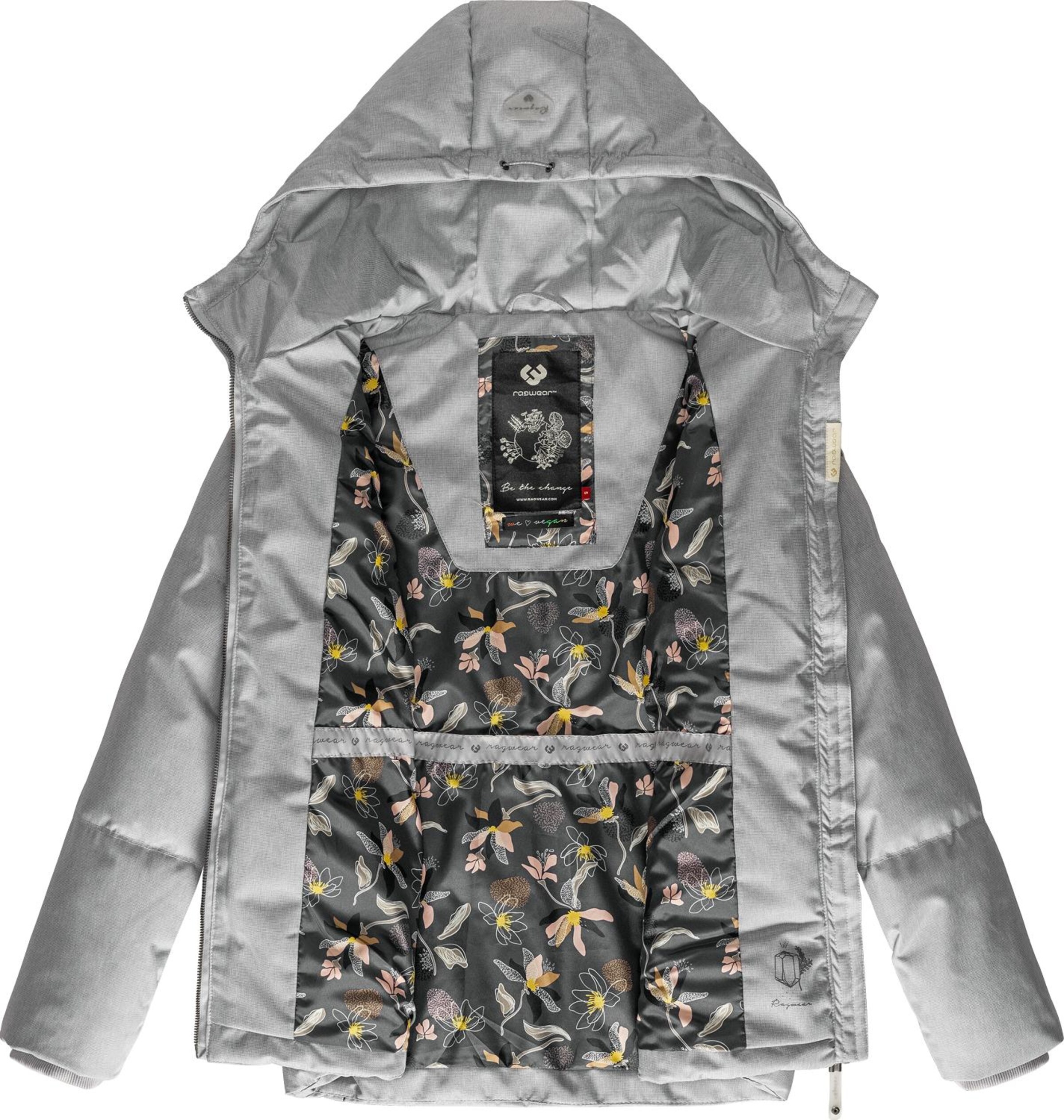 Ragwear Functionele jas 'Calena' in Grijs