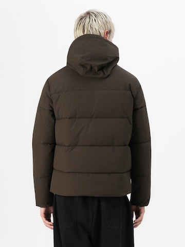 JACK & JONES Vinterjakke 'JJGLOBAL' i brun