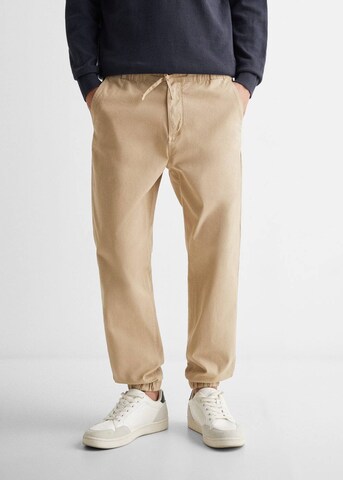 MANGO TEEN Tapered Hose in Beige: predná strana