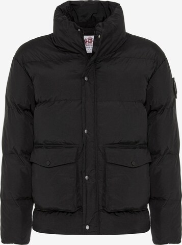 CIPO & BAXX Between-Season Jacket in Black: front