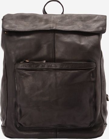 Rucsac 'Dakota' de la Harbour 2nd pe negru: față