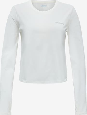 Maglia funzionale 'Seeker Legend™ II' di COLUMBIA in bianco: frontale