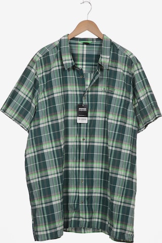 Schöffel Button Up Shirt in 8XL in Green: front