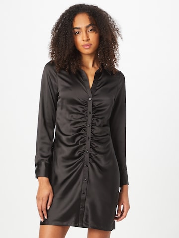 Robe-chemise 'Ridley' Neo Noir en noir : devant