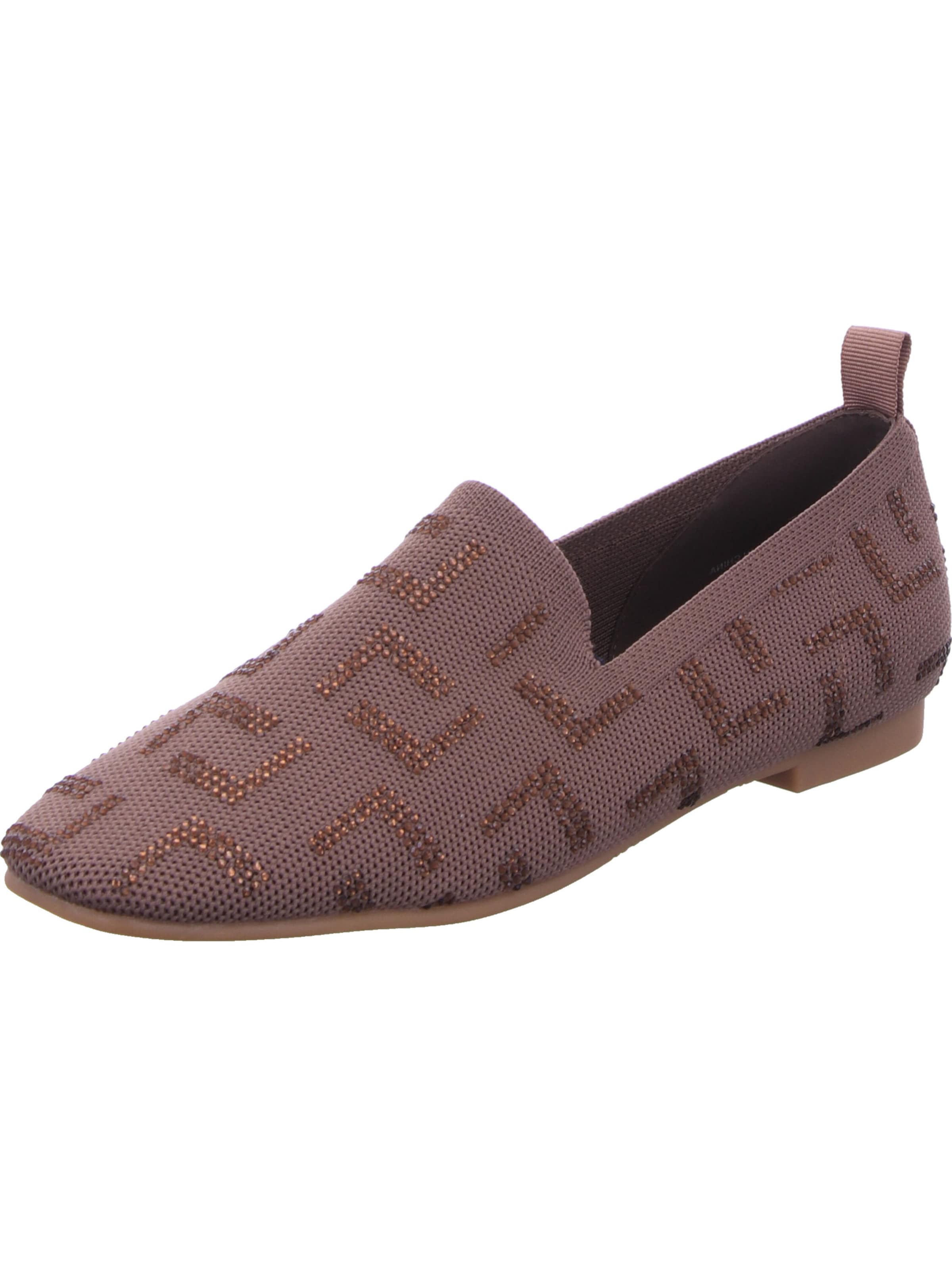 LA STRADA Slipper in Braun: Vorderseite