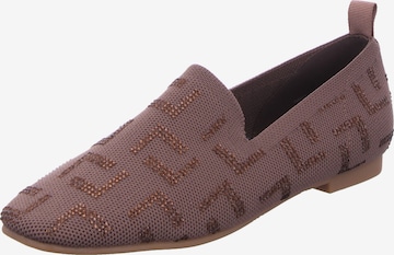 LA STRADA Classic Flats in Brown: front