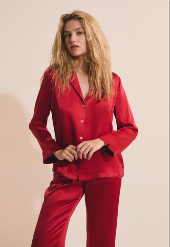 Chemise de nuit 'Pearly' ETAM en rouge : devant