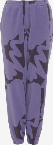 mazine Regular Pants in Purple: front