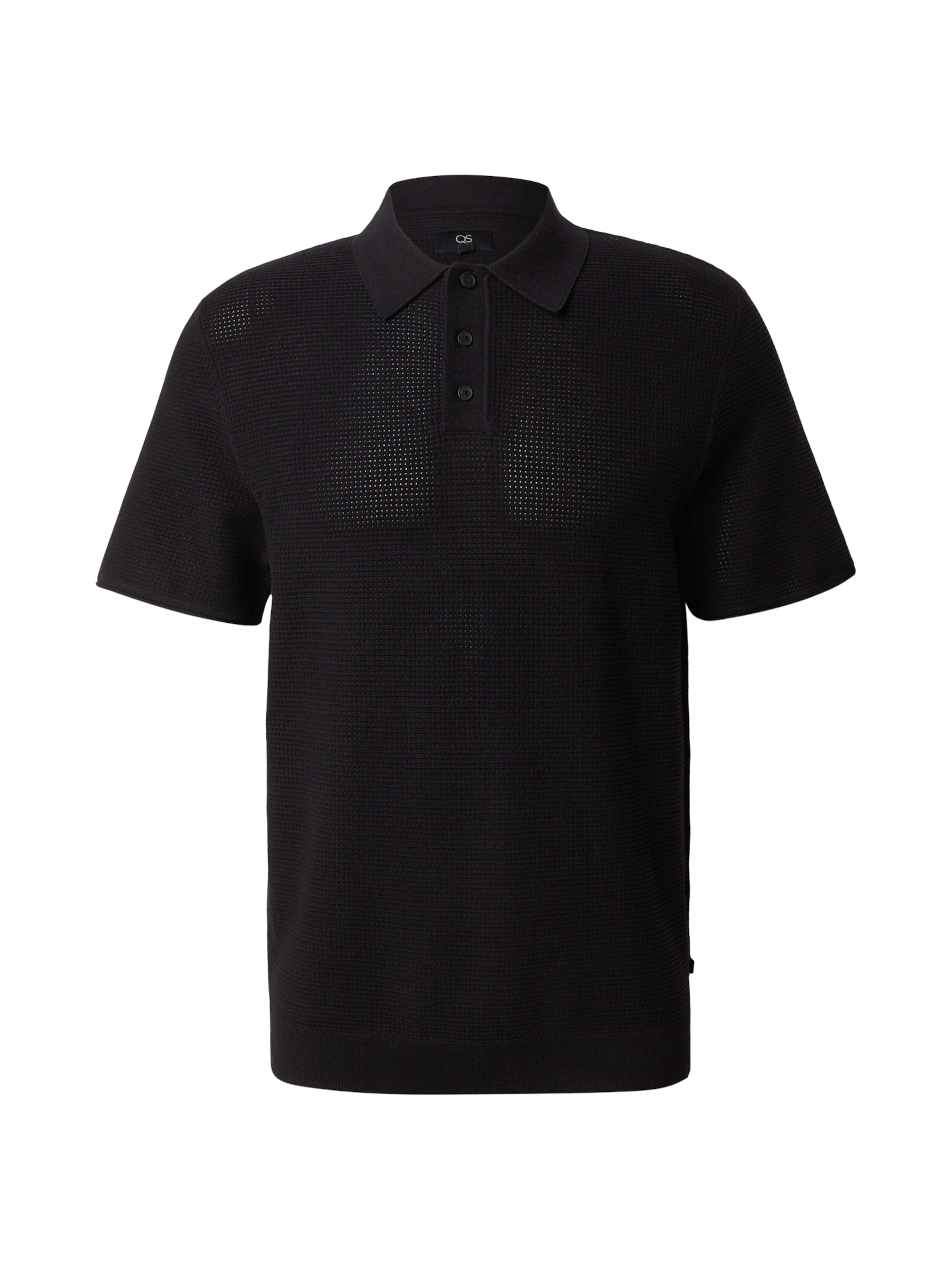 QS Pulover | črna barva: sprednja stran