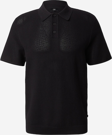 QS Pulover | črna barva: sprednja stran