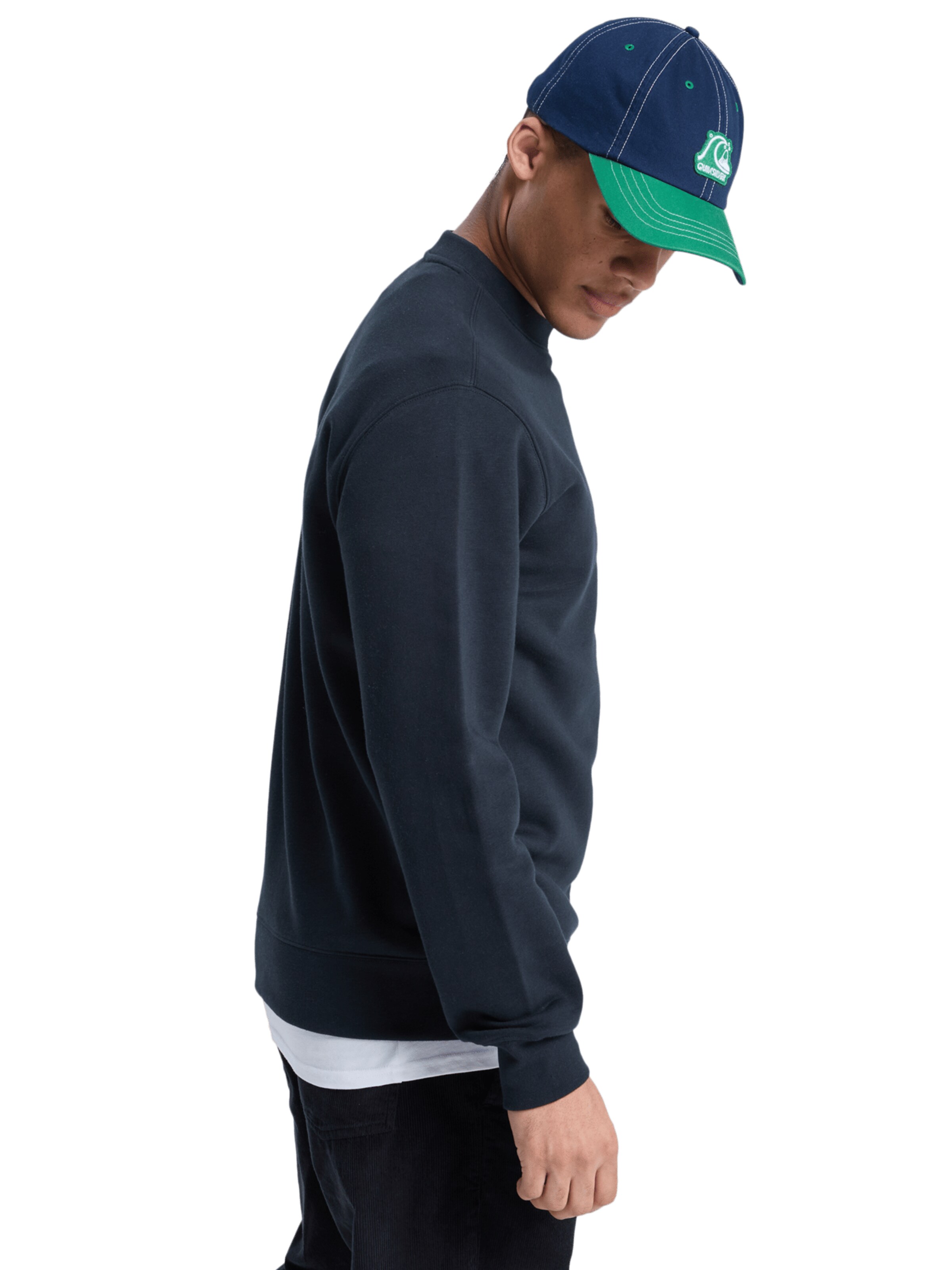 QUIKSILVER Sweatshirt 'Salt Water' in Black