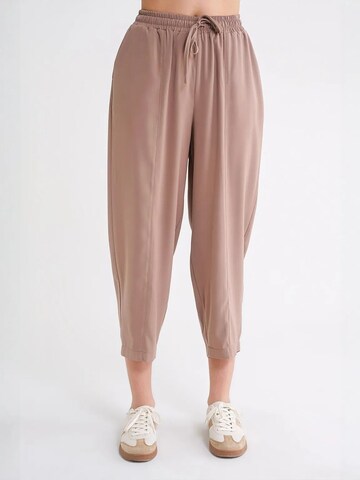 Tapered Pantaloni di MixRay in beige: frontale