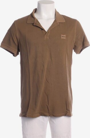 BOSS Black Shirt in L in Brown: front