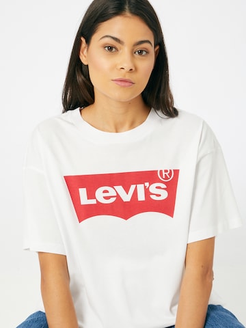 LEVI'S ® Υπερμέγεθες μπλουζάκι 'Graphic SS Roadtrip Tee' σε λευκό