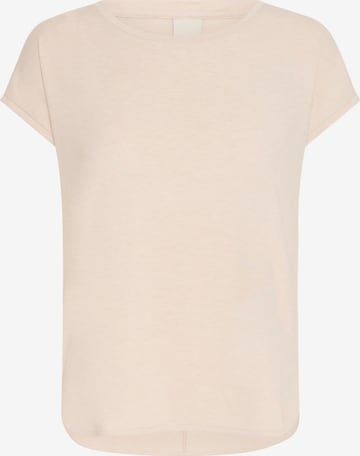 ICHI T-Shirt 'IHRebel' in Beige: Vorderseite