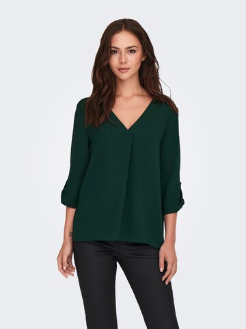 JDY Blouse 'DIVYA' in Groen: voorkant