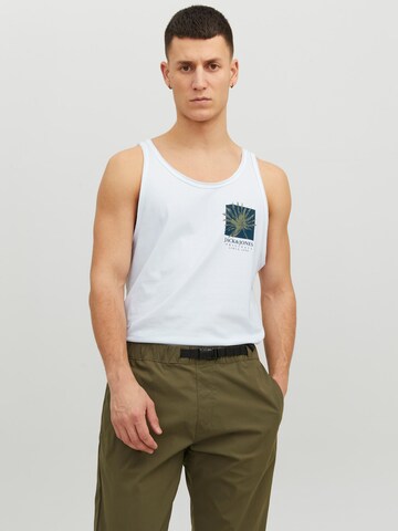 JACK & JONES Bluser & t-shirts 'Crayo' i hvid: forside