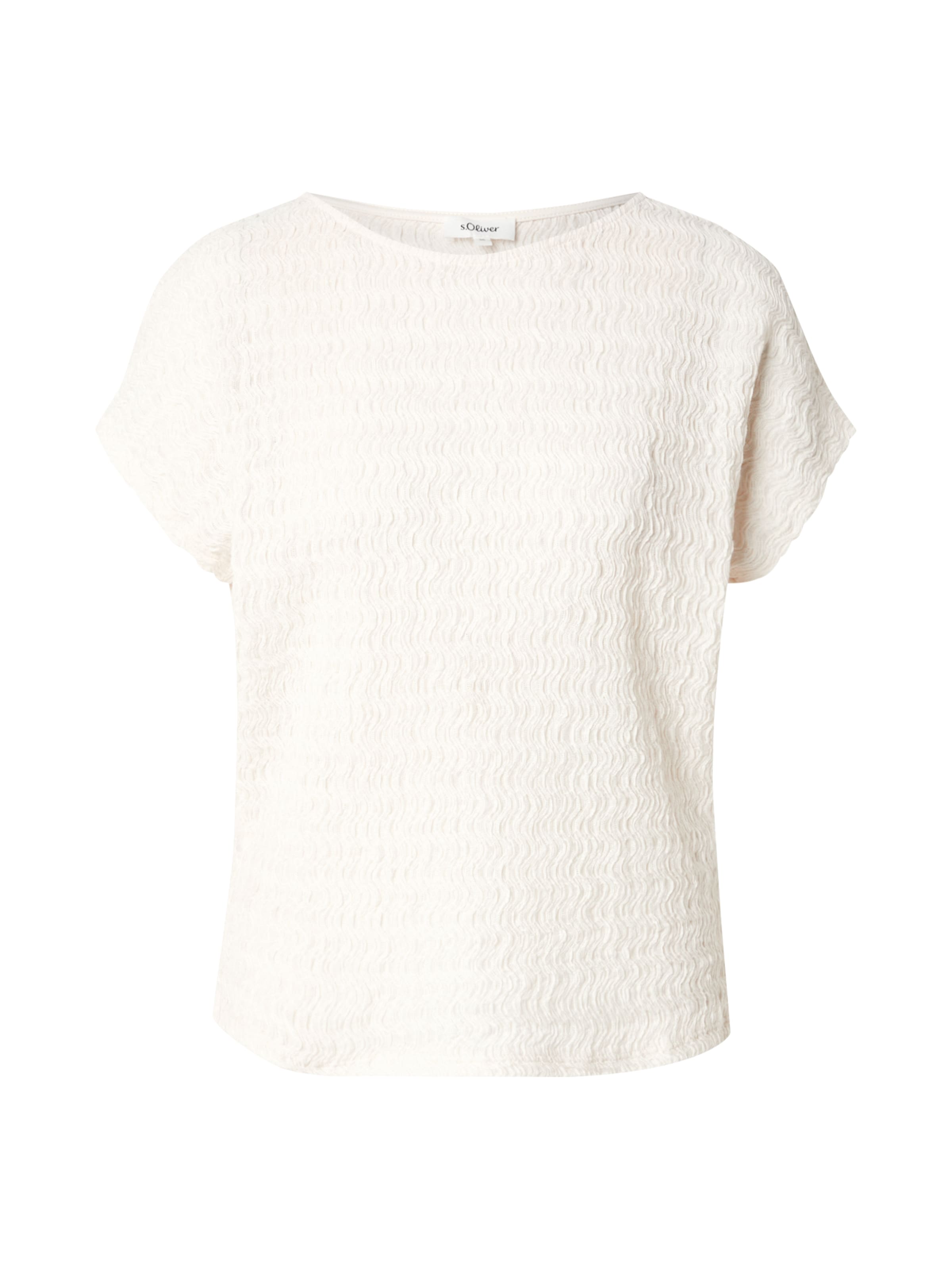 s.Oliver Shirt in Beige: front