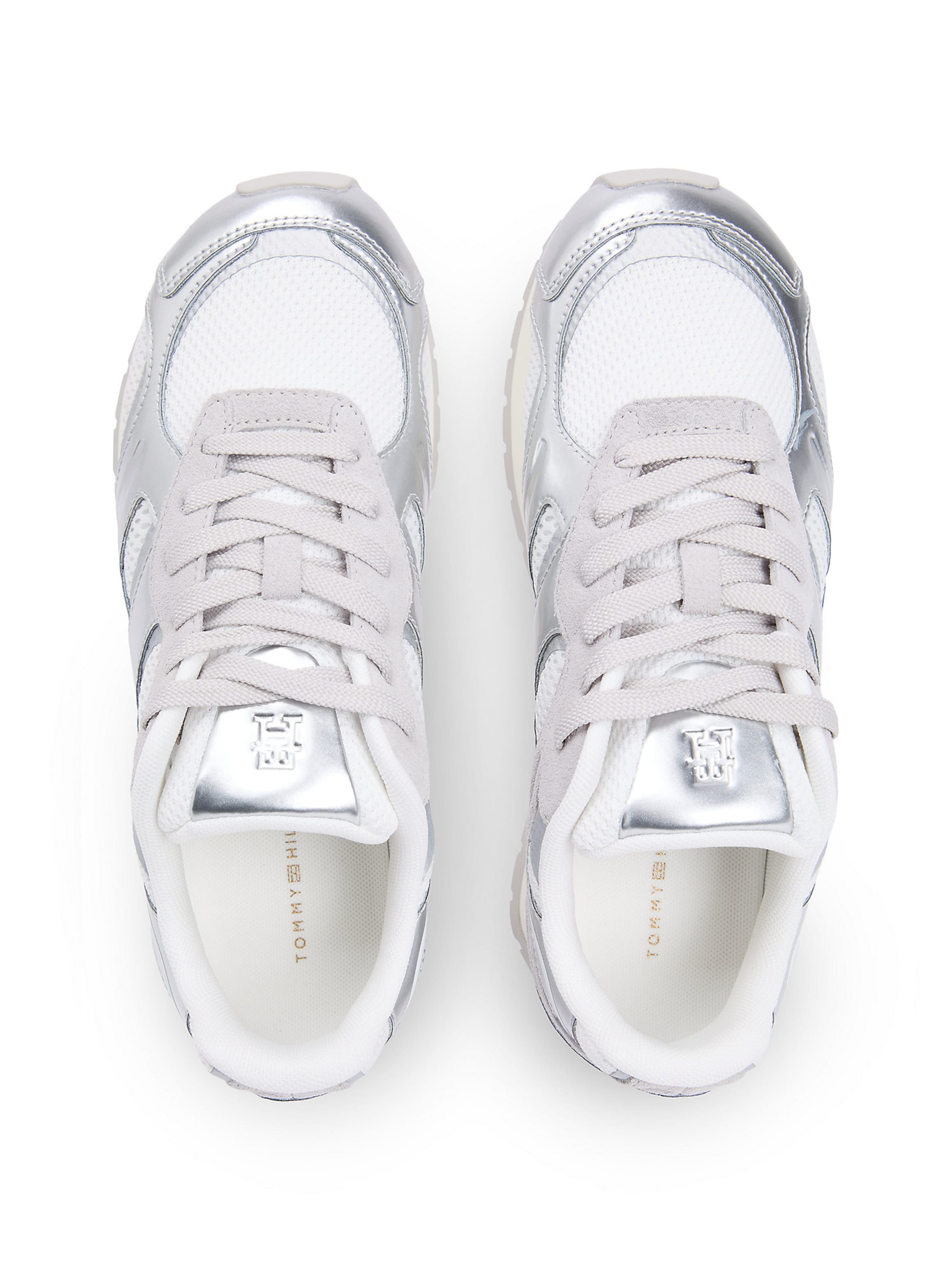 Baskets basses TOMMY HILFIGER en argent