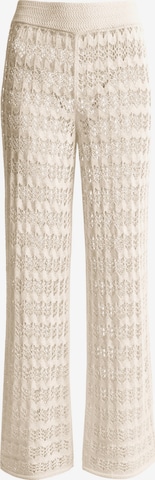 Wide Leg Pantalon Imily Bela en beige : devant