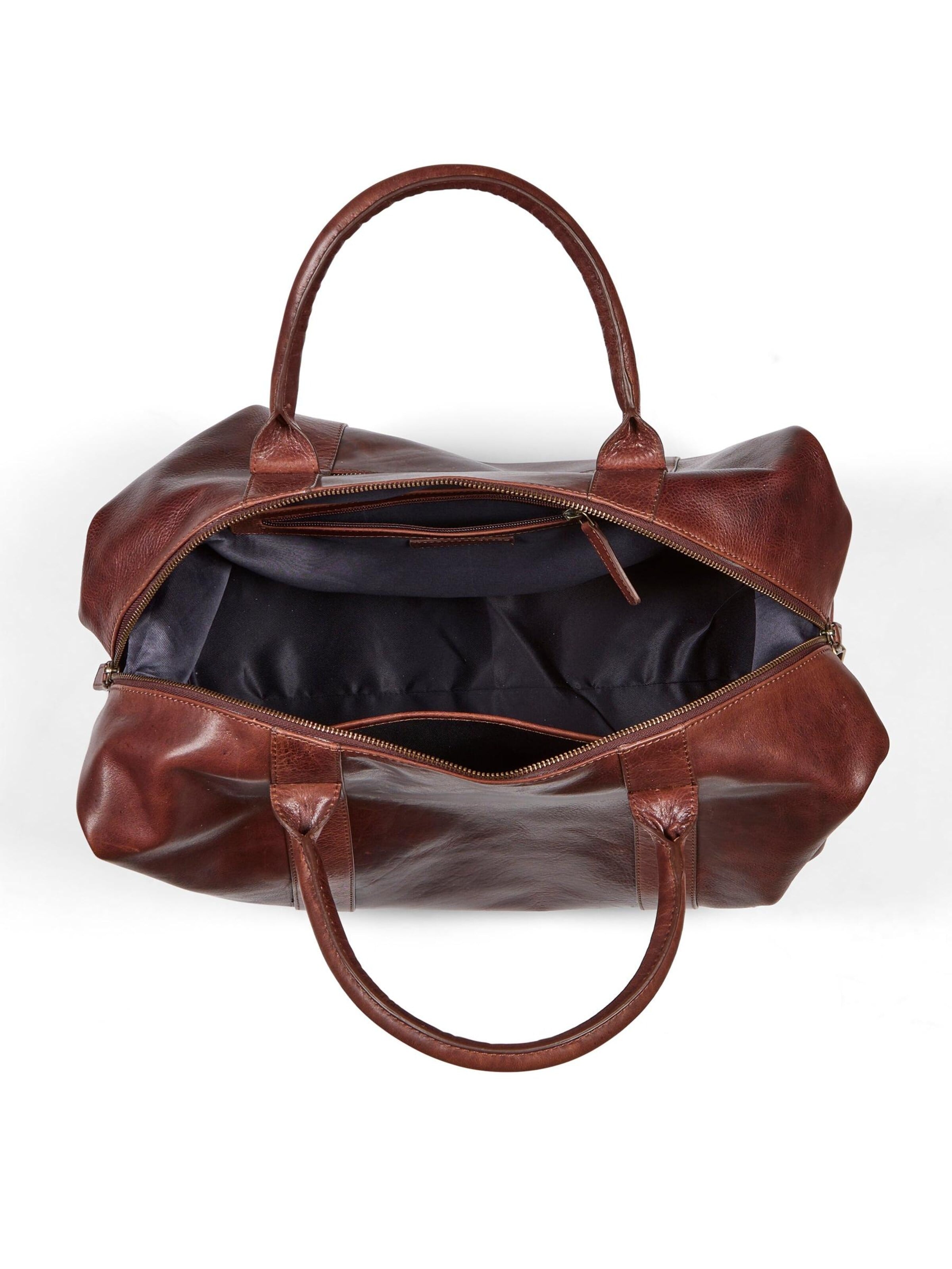 Howard London - Bolsa de fin de semana 'Weekend Bag Steven Brown' en marrón