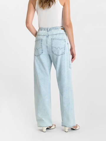 Wide Leg Jean Le Temps Des Cerises en bleu